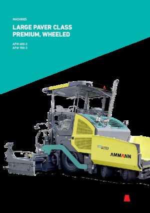 Kołowa betoniarka drogowa Ammann AFW 600-3