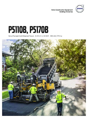 Kołowa betoniarka drogowa Volvo P5170B