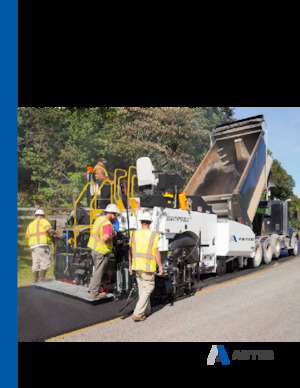 Kołowa betoniarka drogowa Astec ROADTEC RP-250 