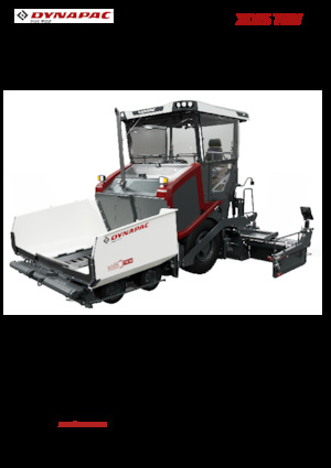 Kołowa betoniarka drogowa Dynapac XD25 70W