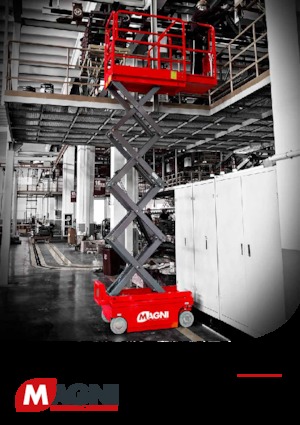 Kołowe podnośniki nożycowe MAGNI ES0607EP