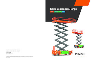 Kołowe podnośniki nożycowe Dingli JCPT1912DCL