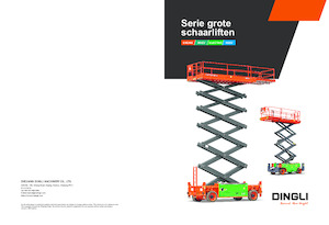 Kołowe podnośniki nożycowe Dingli JCPT1923RTL