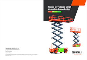 Kołowe podnośniki nożycowe Dingli JCPT3225HRT