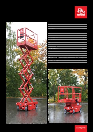 Kołowe podnośniki nożycowe PB PB ECo S78-7EC