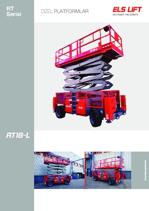 Kołowe podnośniki nożycowe ELS Lift RT 18-L