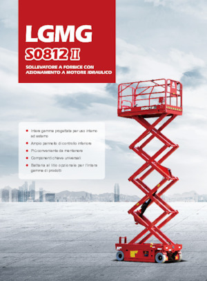 Kołowe podnośniki nożycowe LGMG  S0812II 