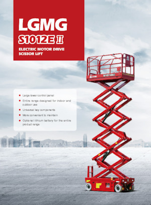 Kołowe podnośniki nożycowe LGMG  S1012EII-Li