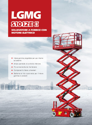 Kołowe podnośniki nożycowe LGMG  S1012EII-Li