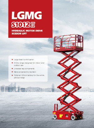 Kołowe podnośniki nożycowe LGMG  S1012II-Li