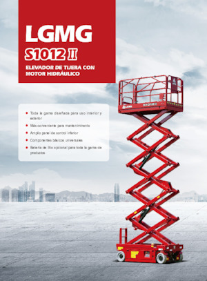 Kołowe podnośniki nożycowe LGMG  S1012II-Li