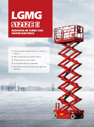 Kołowe podnośniki nożycowe LGMG  S1212EII-Li