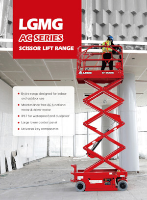 Kołowe podnośniki nożycowe LGMG  S4650E