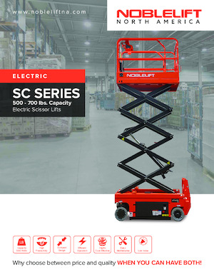 Kołowe podnośniki nożycowe Noblelift SC2632EN