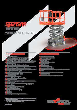 Kołowe podnośniki nożycowe Skyjack SJ3219 