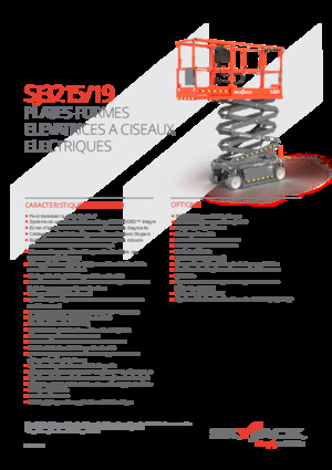 Kołowe podnośniki nożycowe Skyjack SJ3219 