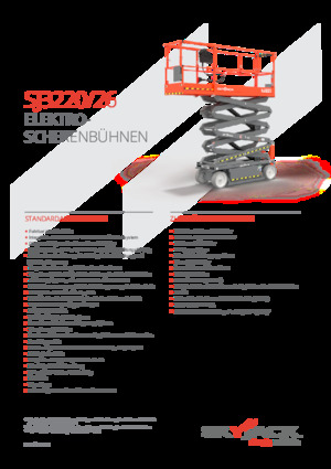 Kołowe podnośniki nożycowe Skyjack SJ3226 