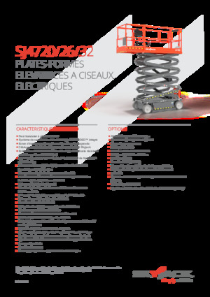 Kołowe podnośniki nożycowe Skyjack SJ4732 