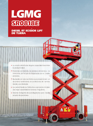 Kołowe podnośniki nożycowe LGMG  SR0818E