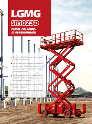 Kołowe podnośniki nożycowe LGMG  SR1023D