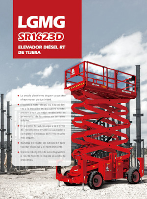 Kołowe podnośniki nożycowe LGMG  SR1623D