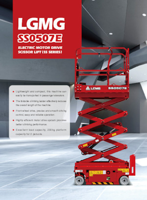 Kołowe podnośniki nożycowe LGMG  SS0507E 