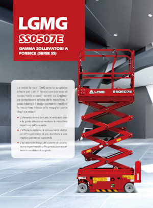 Kołowe podnośniki nożycowe LGMG  SS0507E 