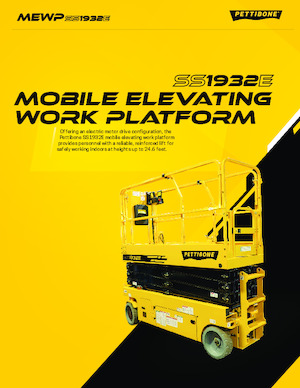 Kołowe podnośniki nożycowe Pettibone SS1932E