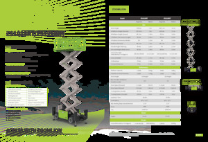 Kołowe podnośniki nożycowe Zoomlion ZS1218RT
