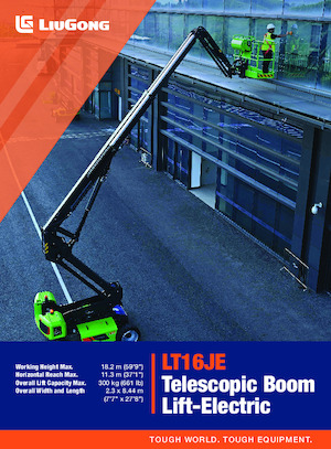 Kołowe teleskopowe platformy robocze Liugong LT16JE