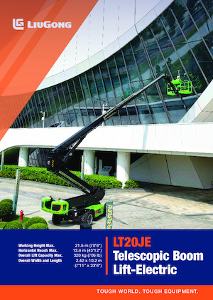 Kołowe teleskopowe platformy robocze Liugong LT20JE