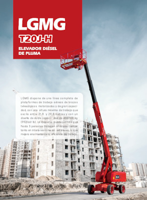 Kołowe teleskopowe platformy robocze LGMG  T20J-H