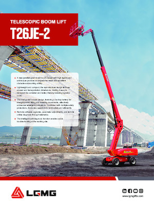 Kołowe teleskopowe platformy robocze LGMG  T26JE-2