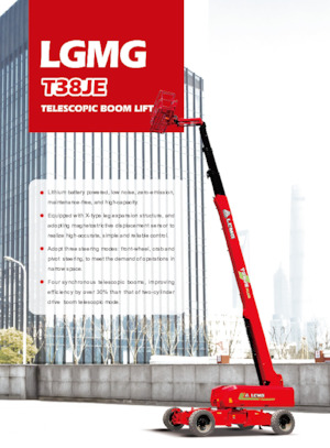 Kołowe teleskopowe platformy robocze LGMG  T38JE