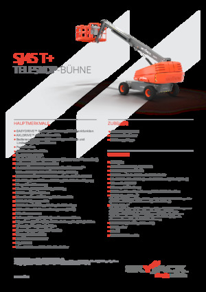 Kołowe teleskopowe platformy robocze Skyjack SJ 45 T+