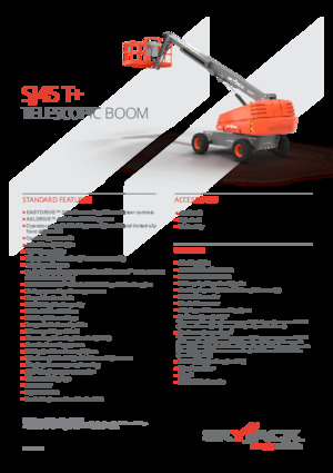 Kołowe teleskopowe platformy robocze Skyjack SJ 45 T+