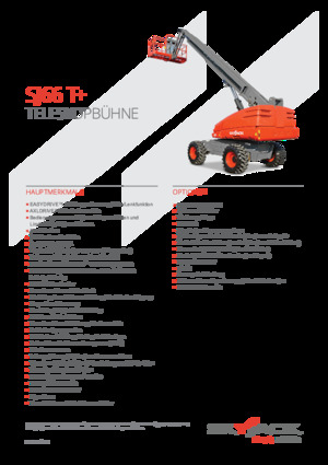 Kołowe teleskopowe platformy robocze Skyjack SJ 66 T+