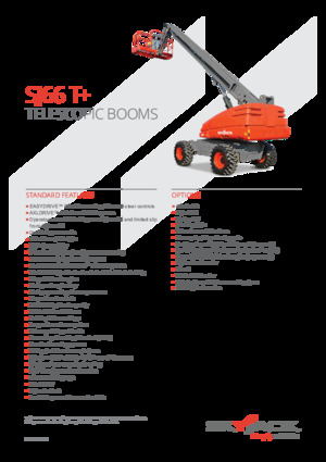 Kołowe teleskopowe platformy robocze Skyjack SJ 66 T+