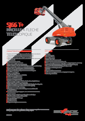 Kołowe teleskopowe platformy robocze Skyjack SJ 66 T+