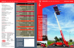 Kołowe teleskopowe platformy robocze MEC TITAN BOOM 60-S