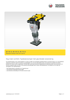 Ubijaki wibracyjne diesel i benzynowe Wacker BS 60-2i 11