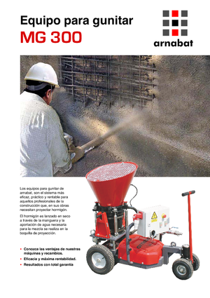 Torkretnice Arnabat MG 300