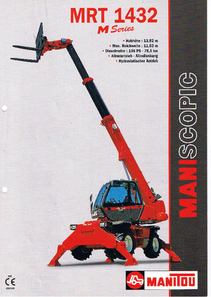 Ładowarka teleskopowa obrotowa Manitou MRT 1432