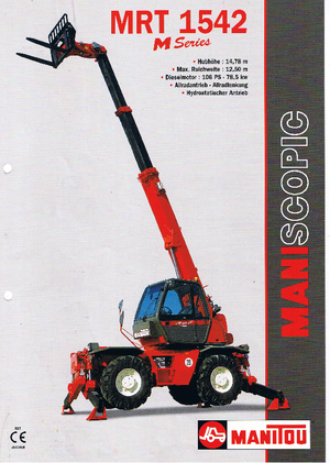 Ładowarka teleskopowa obrotowa Manitou MRT 1542