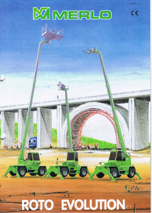 Ładowarka teleskopowa obrotowa Merlo Roto 50.10 EV