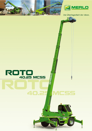 Ładowarka teleskopowa obrotowa Merlo Roto 40.25 MCSS