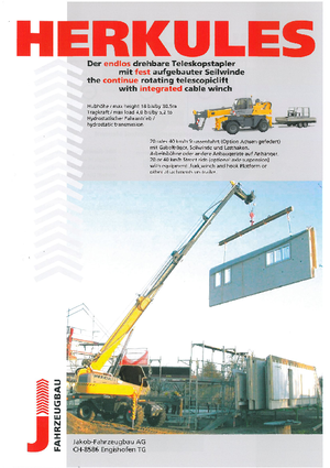 Ładowarka teleskopowa obrotowa Herkules TD 45260