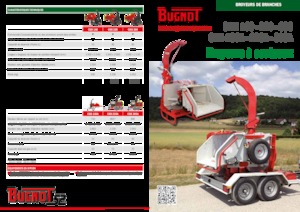 Rębaki drewna Bugnot CBB 300 A80