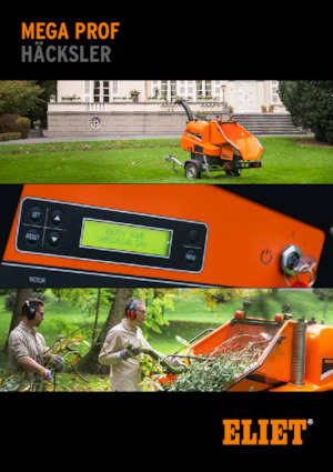Rębaki drewna Eliet Mega Prof