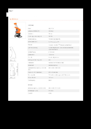 Rębaki drewna Eliet NEO³